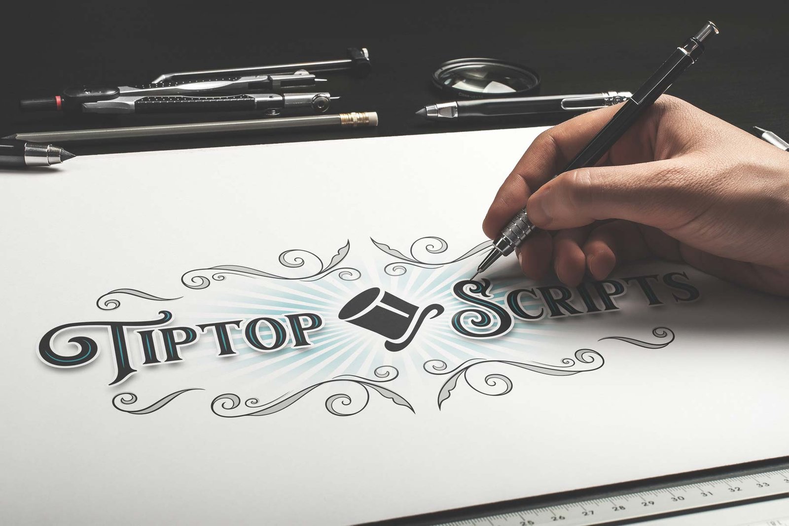 tiptop logo sketch